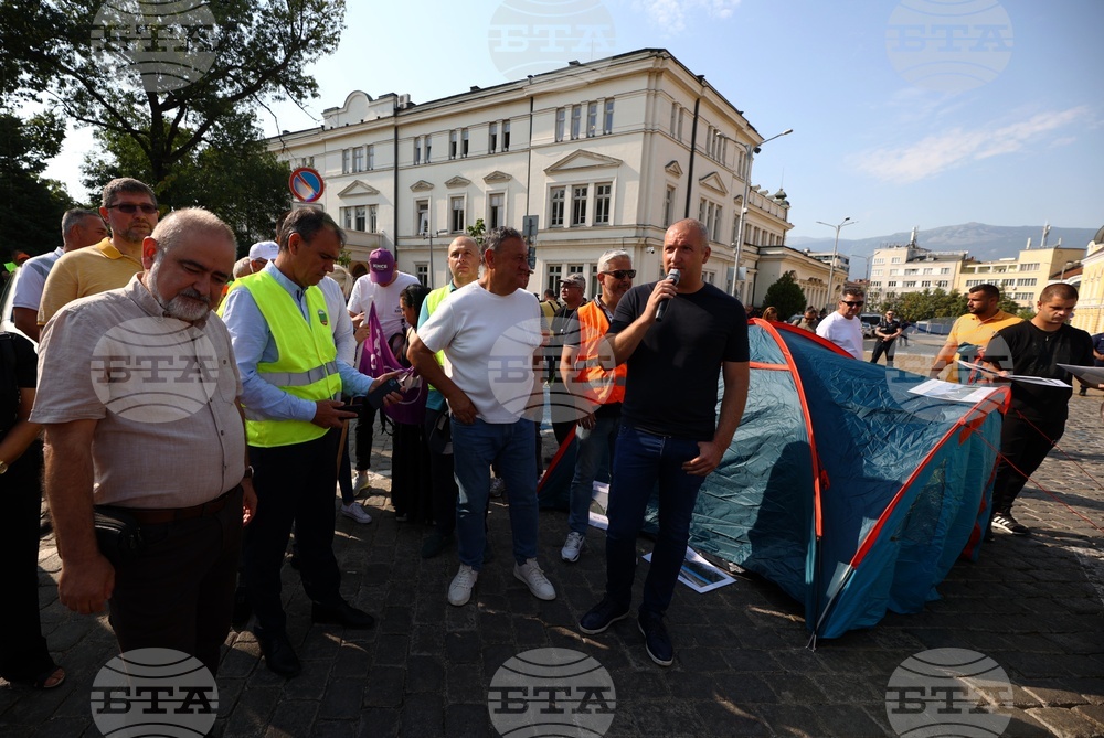 Протест - строителен бранш