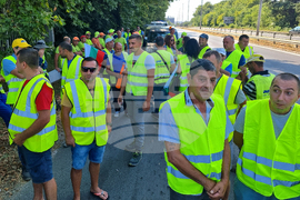 Варна - протест - пътностроителни фирми