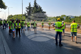 Варна - протест - пътностроителни фирми