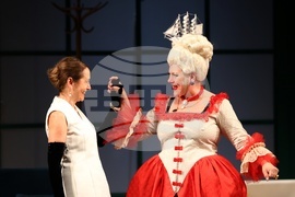 Сатиричен театър - „Шаферки завинаги“ - постановка - репетиция