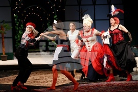 Сатиричен театър - „Шаферки завинаги“ - постановка - репетиция