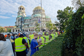 Протест - Българската браншова камара "Пътища"