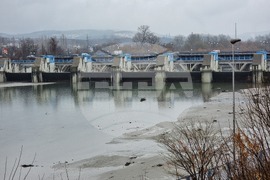 Кърджали - водно огледало - източено