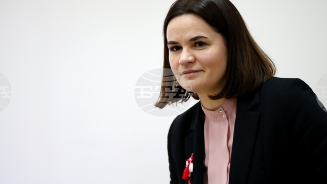 Тихановска каза, че само една демократизирана Беларус може да се превърне в източник на стабилност и сигурност в региона,