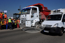 Бургас - строителни фирми - протест