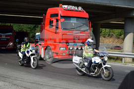 Благоевград - пътностроителни фирми - протест