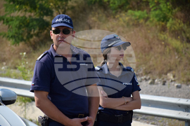 Благоевград - пътностроителни фирми - протест