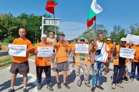 Абланица - пътен възел - пътностроителни фирми - протест