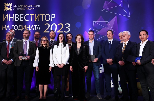"Шнайдер Електрик България" е 18-ият "Инвеститор на годината" в конкурса на Българската агенция за инвестиции
