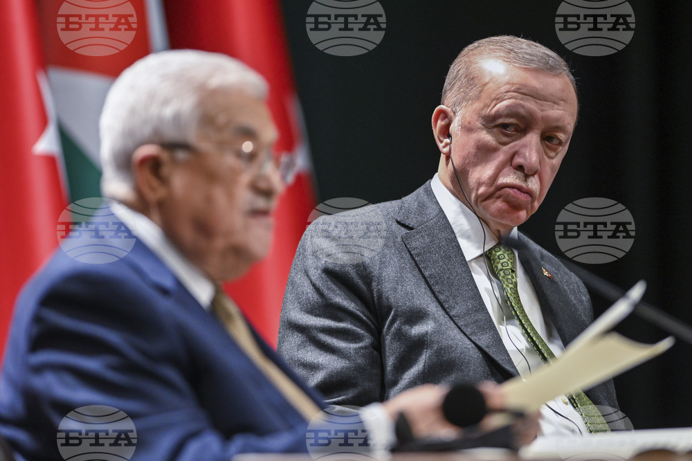 Tight Security Measures at Turkish Parliament for Mahmoud Abbas Address