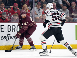 Blackhawks Coyotes Hockey