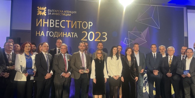 Министър Стойчева отличи световен лидер в автомобилната индустрия за инвестиция в иновативен бизнес у нас
