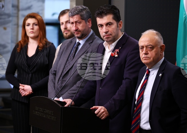 Парламент - ПП-ДБ - кулоари - изявление