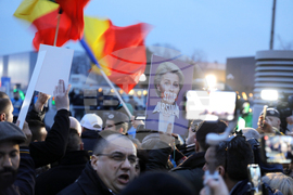 Румъния - поддръжници на AUR - протест