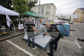 Протест - Българска браншова камара "Пътища"