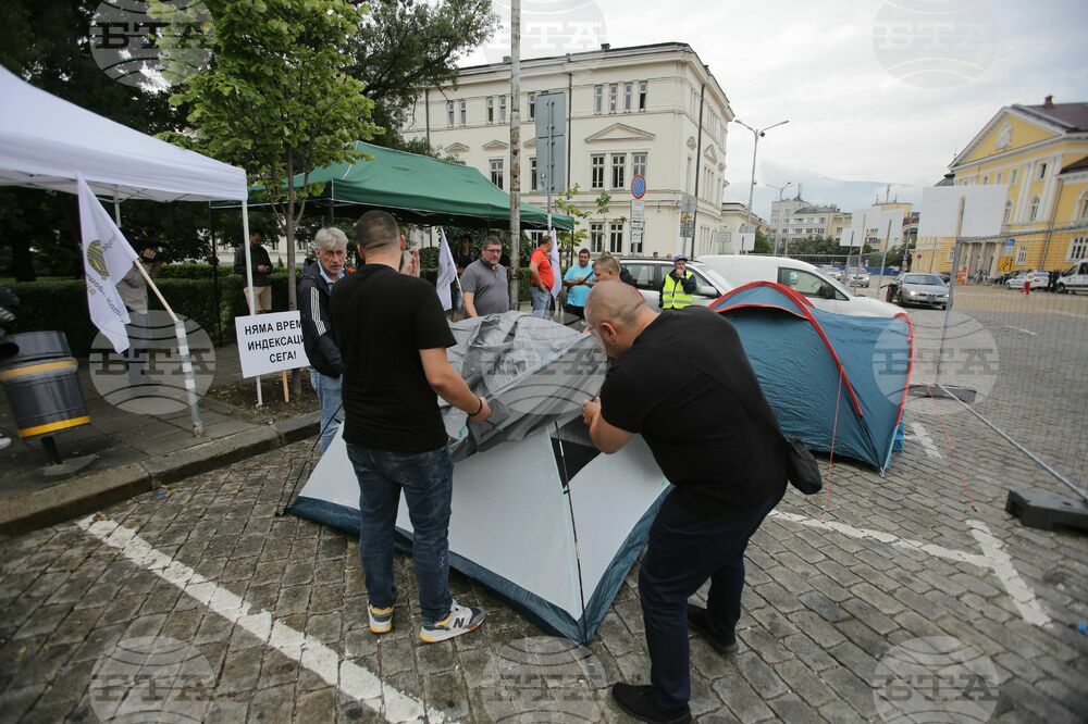 Протест - Българска браншова камара "Пътища"