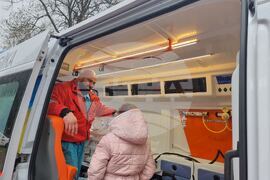 Стара Загора - инициатива "Капачки за бъдеще" - линейка