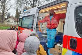 Стара Загора - инициатива "Капачки за бъдеще" - линейка