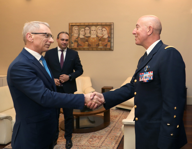 Премиерът акад. Николай Денков се срещна с Върховния командващ на Съюзното командване по трансформацията на НАТО генерал Филип Лавин