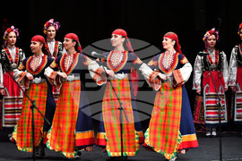 Разград - ансамбъл "Тракия" - концерт