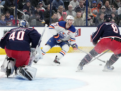 Oilers Blue Jackets Hockey