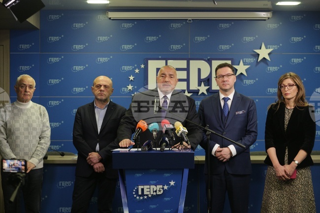 ГЕРБ - брифинг