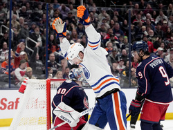 Oilers Blue Jackets Hockey