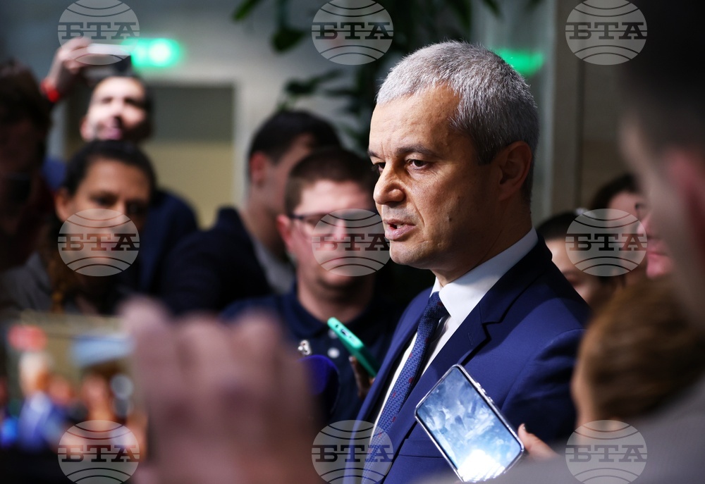 Народно събрание - Костадин Костадинов - брифинг