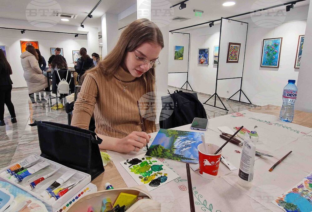Петрич - рисуване - благотворителна кауза
