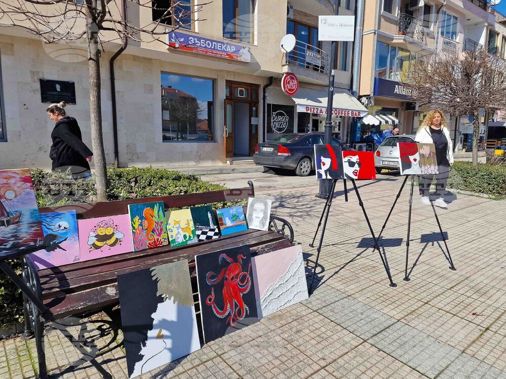 Петрич - рисуване - благотворителна кауза