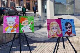 Петрич - рисуване - благотворителна кауза