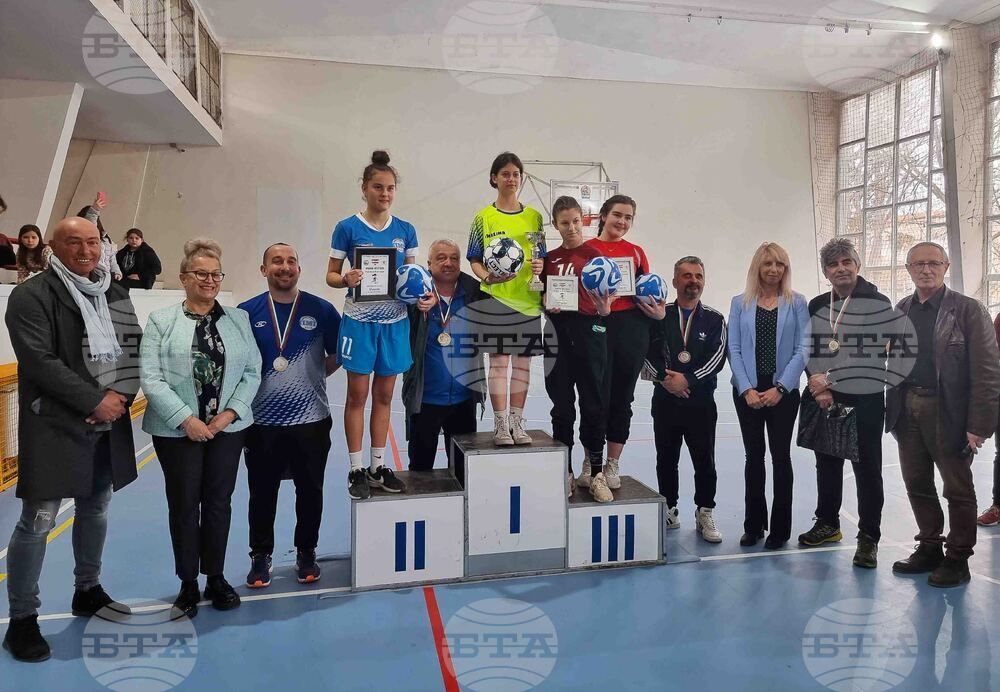 Разград - минифутбол - награждаване