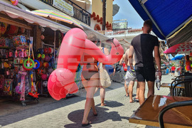 Гърция - лято - туристи