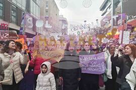 Турция - 8 март - демонстрация