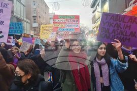 Турция - 8 март - демонстрация