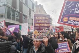 Турция - 8 март - демонстрация