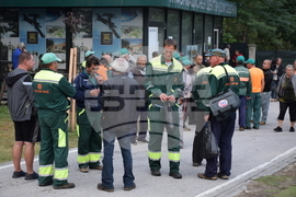 Благоевград - служители - "Озеленяване" - протест