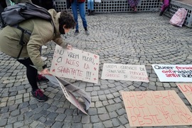 Румъния - демонстрация