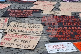 Румъния - демонстрация