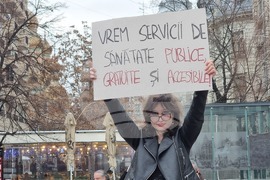 Румъния - демонстрация