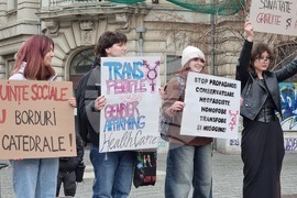 Румъния - демонстрация