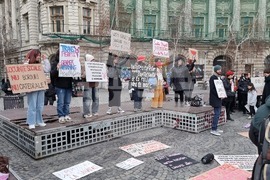 Румъния - демонстрация