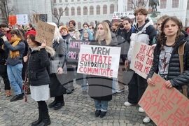 Румъния - демонстрация