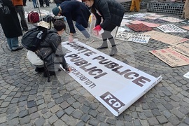 Румъния - демонстрация