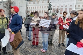 Румъния - демонстрация