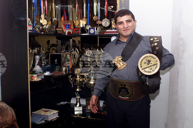 Армен Назарян - състезател по борба класически стил