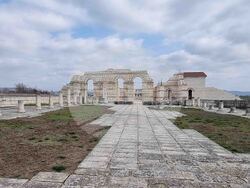 Национален историко-археологически резерват „Плиска“ - зима - проект „България в четири сезона“