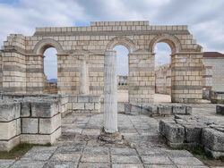 Национален историко-археологически резерват „Плиска“ - зима - проект „България в четири сезона“