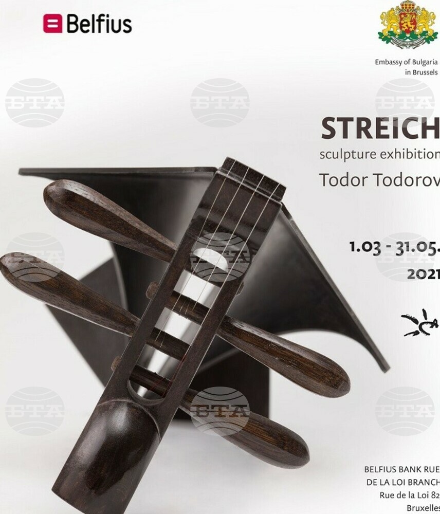 Works by Bulgarian Sculptor Todor Todorov to Be Еxhibited in Brussels