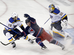 Blues Rangers Hockey